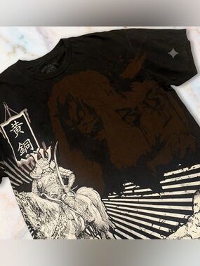 Y2K Brass Knuckle Therapy Mac Danzig UFC 109 Samurai Signature Shirt Size L